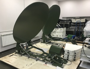 Декабрь 2019 - ИЗГОТОВЛЕНИЕ 2-х АНТЕНН SNG 1.8 М C-ДИАПАЗОНА